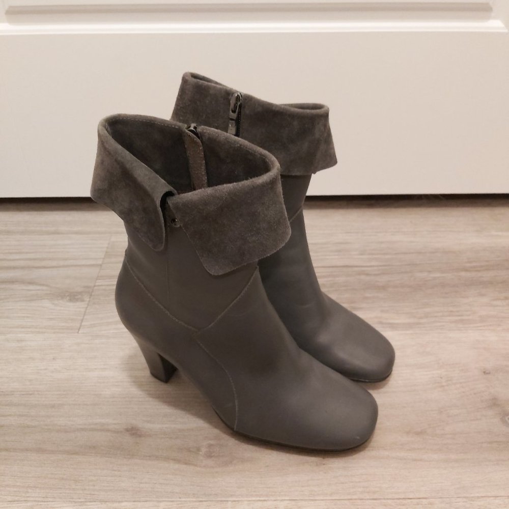 Santana Canada Grey Leather Boots
